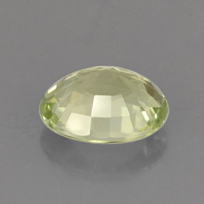 Tourmaline Gemstone in 7.4 x 6.2 mm Size for Sale, Tourmaline Stone in Light Green Color