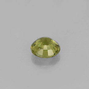 Tourmaline Gemstone in 5.7 mm Size for Sale, Tourmaline Stone in Yellowish Green Color