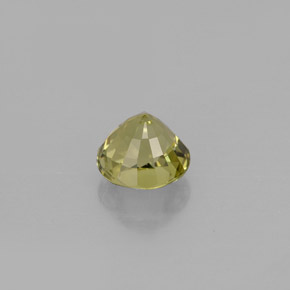 Tourmaline Gemstone in 5.6 mm Size for Sale, Tourmaline Stone in Golden Green Color
