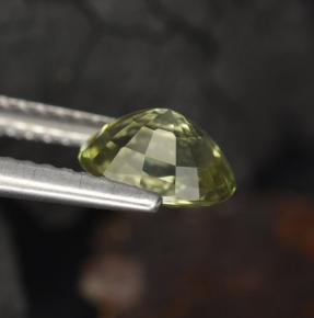 Tourmaline Gemstone in 7 x 5.3 mm Size for Sale, Tourmaline Stone in Green Color