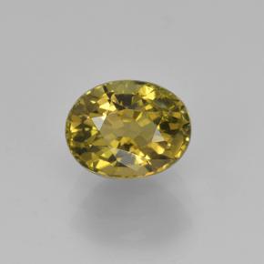 1ct Oval Facet Yellowish Green Tourmaline Gem for sale 1ct Oval Facet Yellowish Green Tourmaline Gem (ID: 239357)
