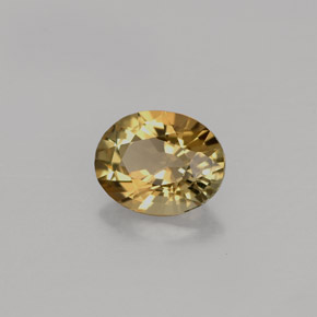 0.82 ct Brown Tourmaline Stone, Natural Tourmaline in Oval Facet Shape for Sale