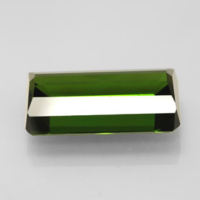 Tourmaline Gemstone in 14.2 x 8.4 mm Size for Sale, Tourmaline Stone in Forest Green Color