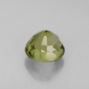 Tourmaline Gemstone in 6 mm (calibrated) Size for Sale, Tourmaline Stone in Yellowish Green Color