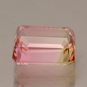 Tourmaline Gemstone in 7.9 x 6.4 mm Size for Sale, Tourmaline Stone in Watermelon Color