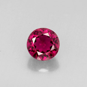 0.67 ct Violet Tourmaline Gemstone, Tourmaline Gem in Round Facet Shape for Sale.