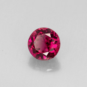 0.67 ct Violet Tourmaline Stone, Natural Tourmaline in Round Facet Shape for Sale