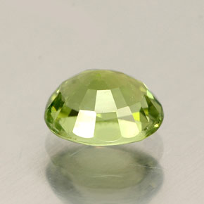 Tourmaline Gemstone in 6.2 x 5.3 mm Size for Sale, Tourmaline Stone in Yellowish Green Color