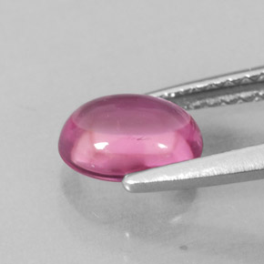 Tourmaline Gemstone in 7 x 5.4 mm Size for Sale, Tourmaline Stone in Deep Pink Color