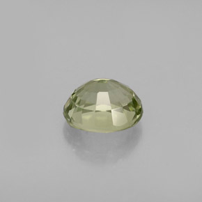 Tourmaline Gemstone in 6 x 5.3 mm Size for Sale, Tourmaline Stone in Light Green Color