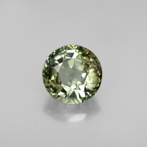 1.13 ct Multicolor Tourmaline Gemstone, Tourmaline Gem in Round Facet Shape for Sale.