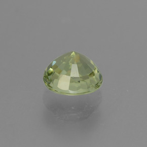 Tourmaline Gemstone in 5.7 mm Size for Sale, Tourmaline Stone in Yellowish Green Color