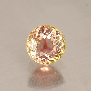 0.48 ct Multicolor Tourmaline Stone, Natural Tourmaline in Round Facet Shape for Sale