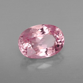 1.95 ct Pink Tourmaline Stone, Natural Tourmaline in Oval Facet Shape for Sale