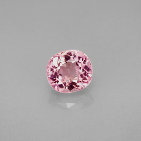 1.43 ct Pink Tourmaline Gemstone, Tourmaline Gem in Cushion-Cut Shape for Sale.