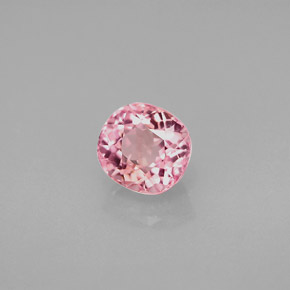 1.43 ct Pink Tourmaline Stone, Natural Tourmaline in Cushion-Cut Shape for Sale