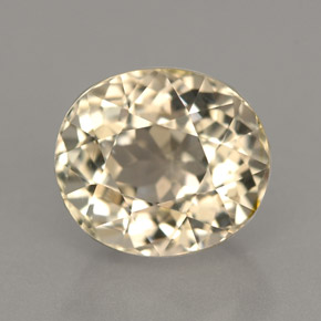 2.79 ct Yellow Tourmaline Gemstone, Tourmaline Gem in Oval Facet Shape for Sale.