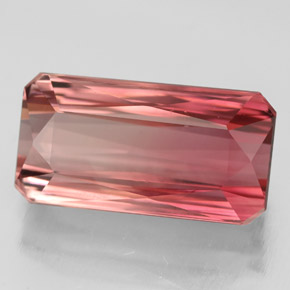 6.88 ct Pink Tourmaline Stone, Natural Tourmaline in Octagon / Scissor Cut Shape for Sale