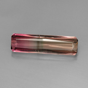 9.99 ct Multicolor Tourmaline Gemstone, Tourmaline Gem in Octagon / Scissor Cut Shape for Sale.
