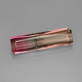 9.99 ct Multicolor Tourmaline Stone, Natural Tourmaline in Octagon / Scissor Cut Shape for Sale