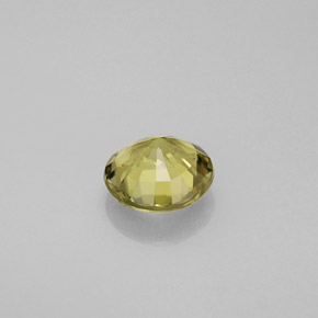 Tourmaline Gemstone in 6 mm (calibrated) Size for Sale, Tourmaline Stone in Golden Green Color