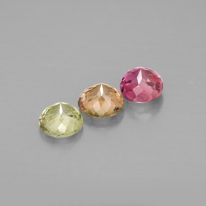 Tourmaline Gemstone in 5 mm (calibrated) Size for Sale, Tourmaline Stone in Multicolor Color