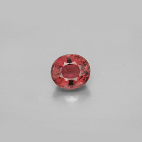 0.99 ct Pink Tourmaline Gemstone, Tourmaline Gem in Oval Facet Shape for Sale.