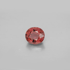 0.99 ct Pink Tourmaline Stone, Natural Tourmaline in Oval Facet Shape for Sale