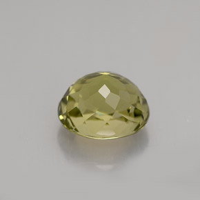 Tourmaline Gemstone in 7.8 x 6.9 mm Size for Sale, Tourmaline Stone in Golden Green Color