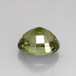 Tourmaline Gemstone in 8.4 x 7.1 mm Size for Sale, Tourmaline Stone in Green Color