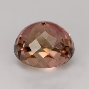 Tourmaline Gemstone in 10.4 x 9.4 mm Size for Sale, Tourmaline Stone in Multicolor Color