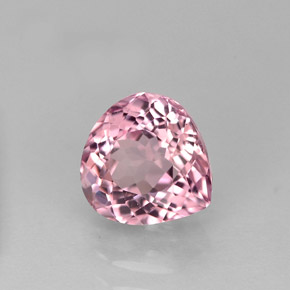 1.61 ct Pink Tourmaline Gemstone, Tourmaline Gem in Pear Facet Shape for Sale.