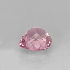 Tourmaline Gemstone in 7.6 x 7.3 mm Size for Sale, Tourmaline Stone in Rose Pink Color