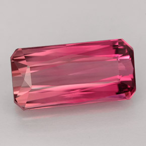 6.71 ct Pink Tourmaline Gemstone, Tourmaline Gem in Octagon / Scissor Cut Shape for Sale.