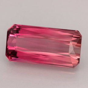 6.71 ct Pink Tourmaline Stone, Natural Tourmaline in Octagon / Scissor Cut Shape for Sale
