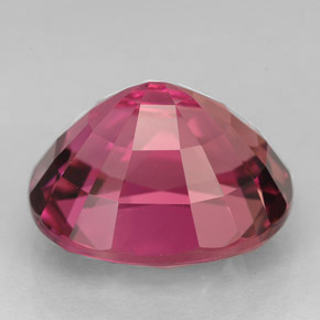 Tourmaline Gemstone in 12.4 x 10.4 mm Size for Sale, Tourmaline Stone in Pinkish Purple Color