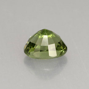 Tourmaline Gemstone in 7.4 x 6.3 mm Size for Sale, Tourmaline Stone in Green Color