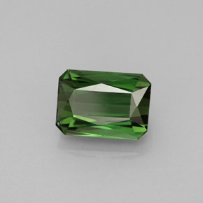 2.24 ct Green Tourmaline Gemstone, Tourmaline Gem in Octagon / Scissor Cut Shape for Sale.