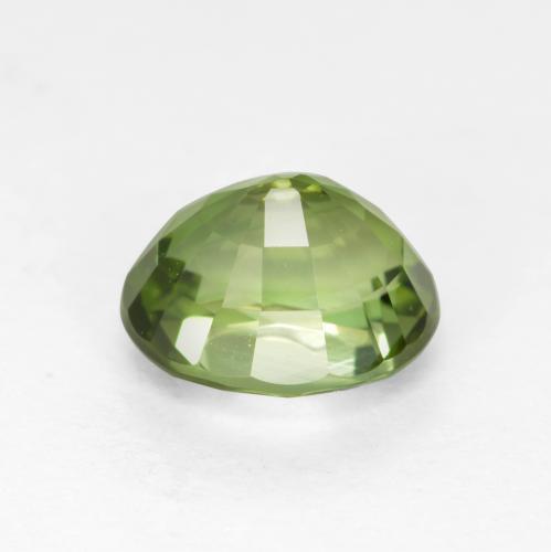 Tourmaline Gemstone in 7.1 x 5.9 mm Size for Sale, Tourmaline Stone in Deep Green Color