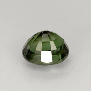 Tourmaline Gemstone in 7.1 x 6.1 mm Size for Sale, Tourmaline Stone in Green Color