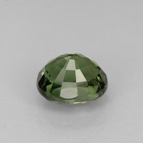 Tourmaline Gemstone in 6.4 x 5.7 mm Size for Sale, Tourmaline Stone in Green Color