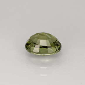 Tourmaline Gemstone in 6.8 x 5.4 mm Size for Sale, Tourmaline Stone in Yellowish Green Color