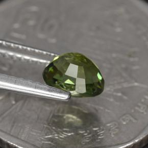 Tourmaline Gemstone in 6.5 x 5.8 mm Size for Sale, Tourmaline Stone in Green Color