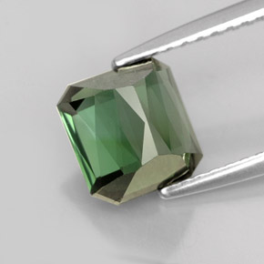 Tourmaline Gemstone in 7 x 6.6 mm Size for Sale, Tourmaline Stone in Green Color