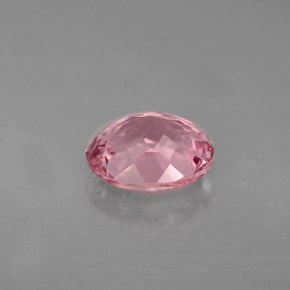 Tourmaline Gemstone in 7.9 x 6.6 mm Size for Sale, Tourmaline Stone in Rose Pink Color