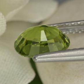 Tourmaline Gemstone in 7.7 x 6.4 mm Size for Sale, Tourmaline Stone in Green Color