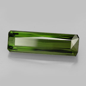 6.51 ct Green Tourmaline Stone, Natural Tourmaline in Octagon / Scissor Cut Shape for Sale