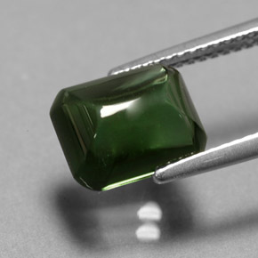 Tourmaline Gemstone in 9.5 x 7.8 mm Size for Sale, Tourmaline Stone in Green Color
