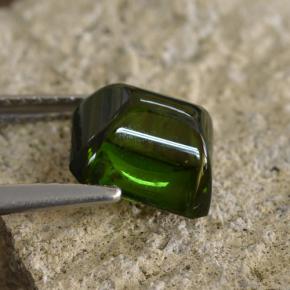 Tourmaline Gemstone in 7.9 x 7.5 mm Size for Sale, Tourmaline Stone in Green Color
