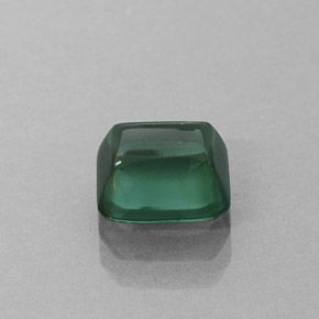 1.45 ct Green Tourmaline Stone, Natural Tourmaline in Octagon Cabochon Shape for Sale